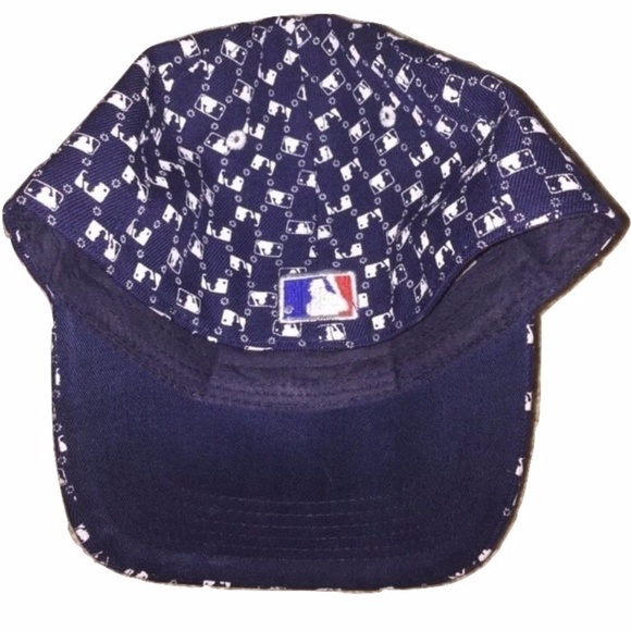 Navy MLB Boston Red Sox Baseball Cap Hat 7 1/4 - Picture 2 of 4